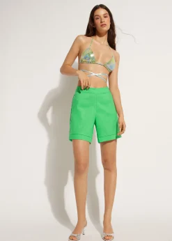 Women Calzedonia Shorts With Linen