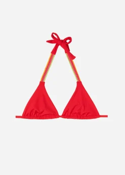 Women Calzedonia Slide Triangle Bikini Top Berlino