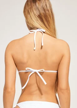 Women Calzedonia Slide Triangle Bikini Top Casablanca