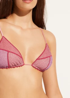 Women Calzedonia Slide Triangle Bikini Top Lisbona