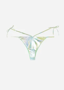 Women Calzedonia Snake Print Side-Detail Brazilian Bikini Bottoms Las Palmas