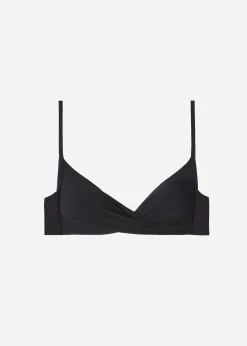 Women Calzedonia Soft Graduated Crossover Padded Triangle Bikini Top Indonesia