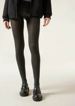 Women Calzedonia Soft Modal And Cashmere Blend Tights