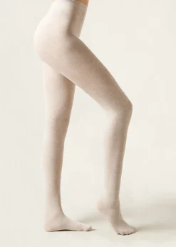 Women Calzedonia Soft Modal And Cashmere Blend Tights
