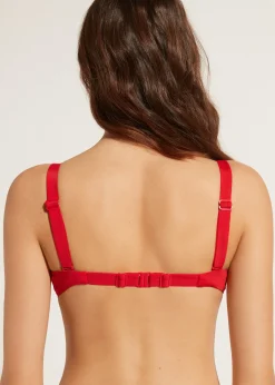 Women Calzedonia Soft Padded Push-Up Bikini Top Indonesia