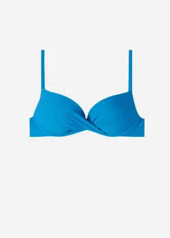 Women Calzedonia Soft Super-Padded Graduated Push-Up Bikini Top Indonesia