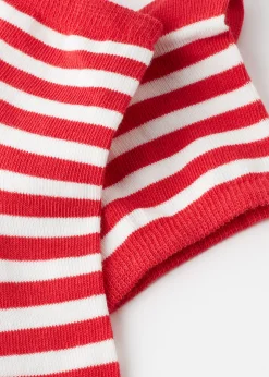 Women Calzedonia Stripe Patterned Short Socks
