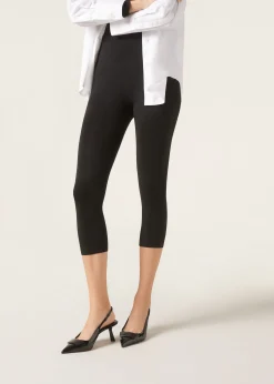 Women Calzedonia Supima Cotton Capri Leggings