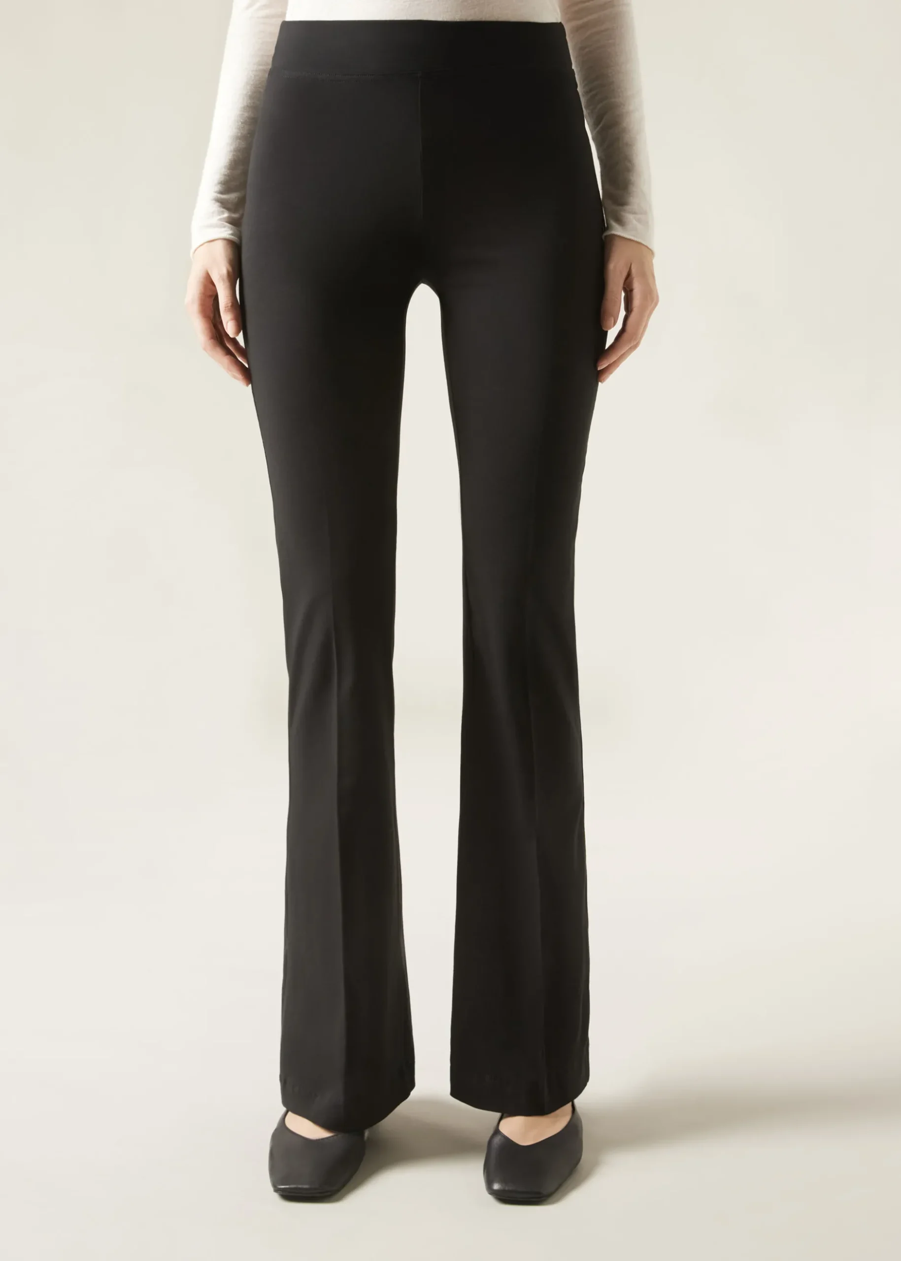 Women Calzedonia Supima Ultra Light Cotton Flared Leggings
