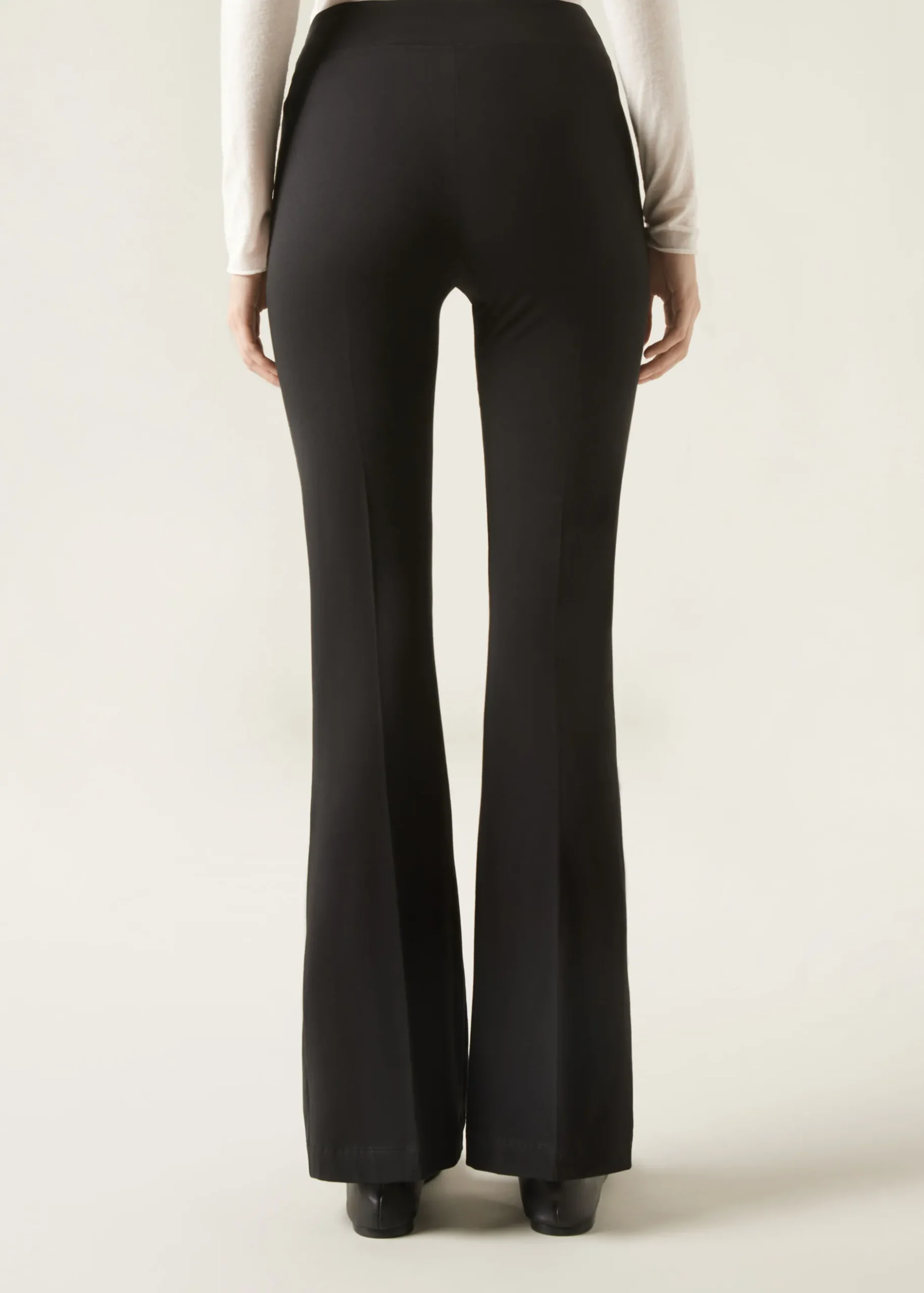 Women Calzedonia Supima Ultra Light Cotton Flared Leggings