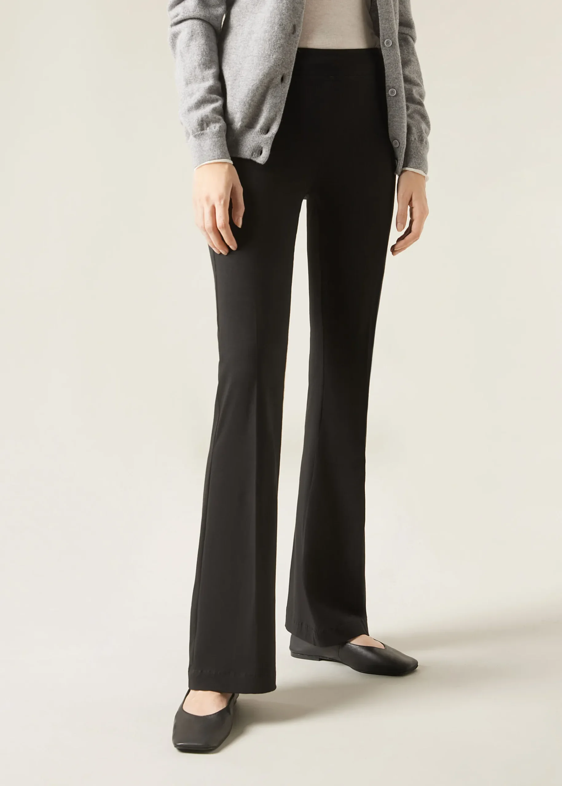 Women Calzedonia Supima Ultra Light Cotton Flared Leggings