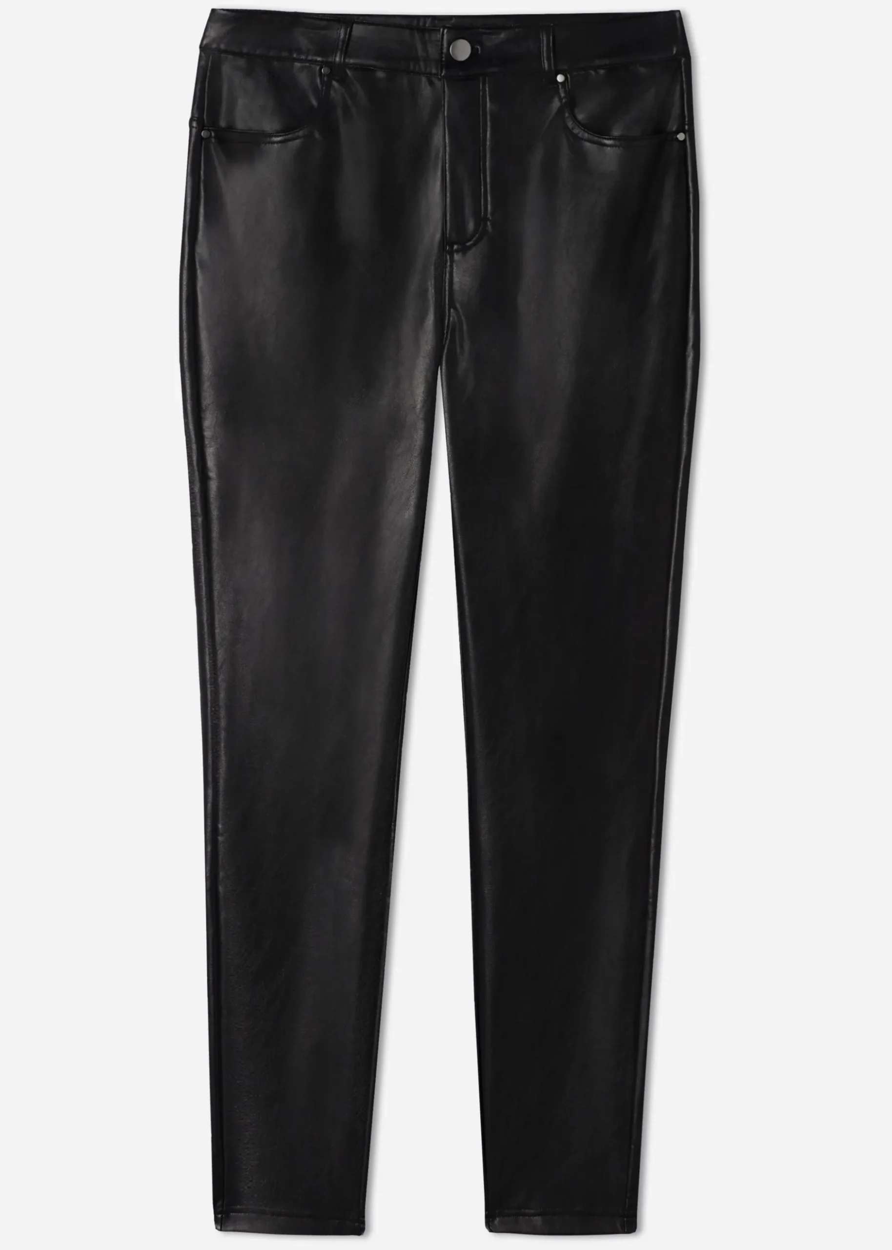 Women Calzedonia Thermal Leather-Look Leggings