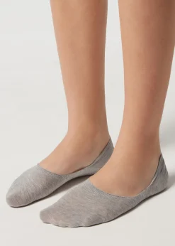 Men Calzedonia Unisex Cotton Invisible Socks