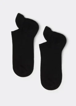 Men Calzedonia Unisex Cotton No-Show Socks
