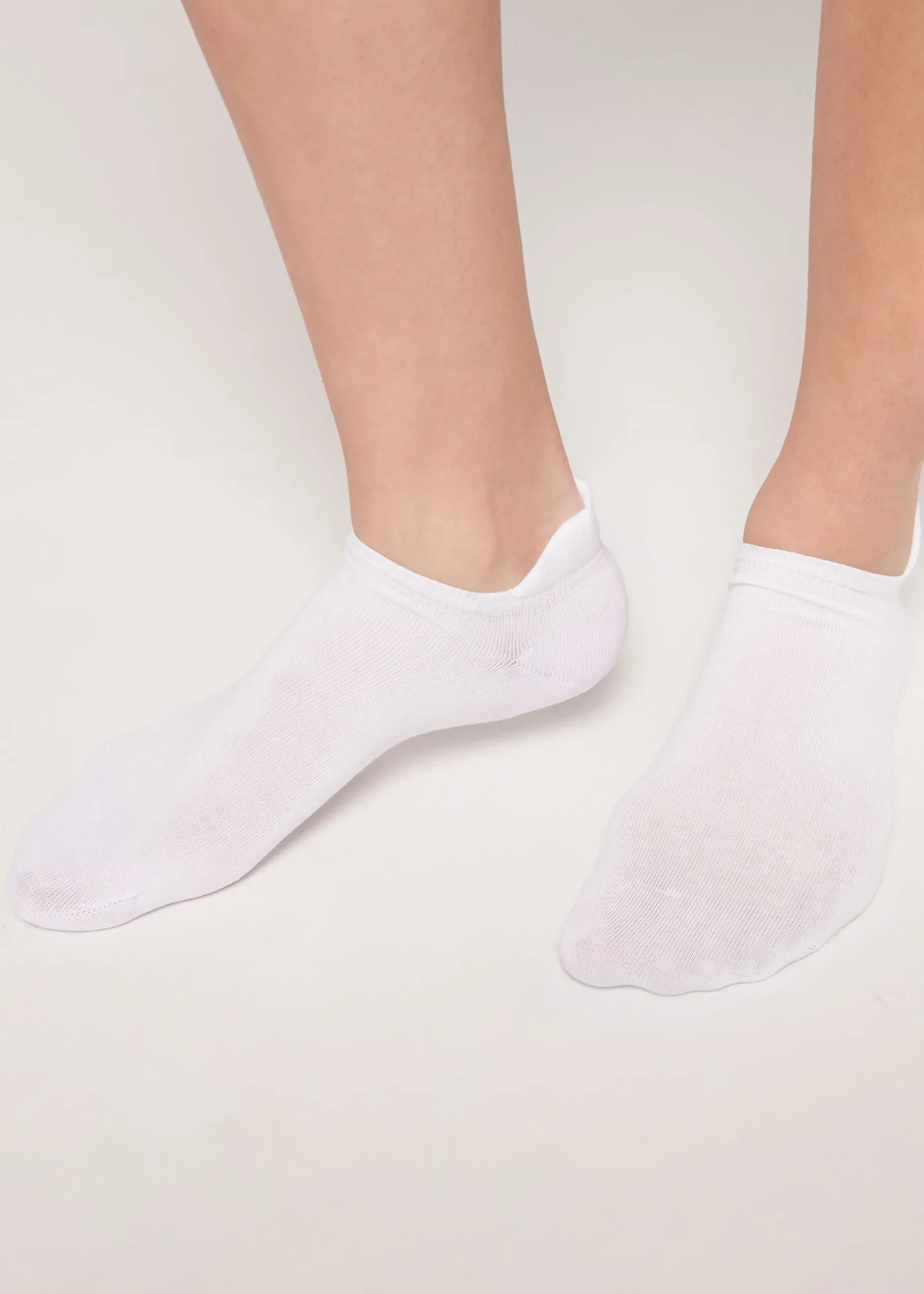 Men Calzedonia Unisex Cotton No-Show Socks