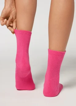 Men Calzedonia Unisex Crew Sport Socks