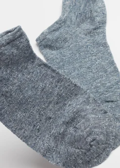 Women Calzedonia Unisex Linen And Viscose No-Show Socks