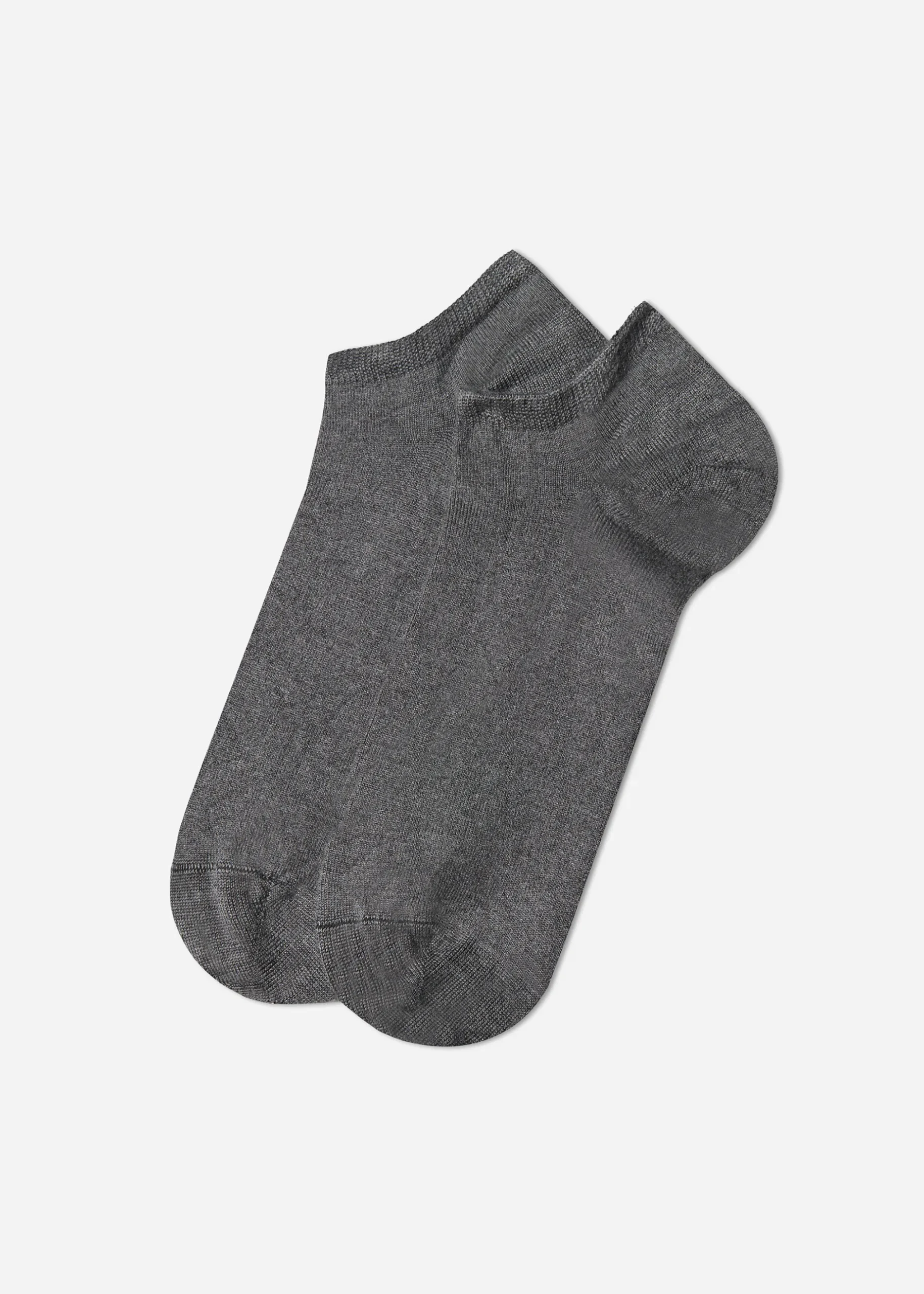Men Calzedonia Unisex No-Show Socks With Cashmere