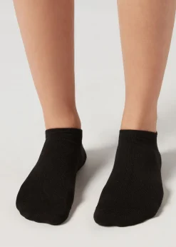 Men Calzedonia Unisex No-Show Socks With Cashmere