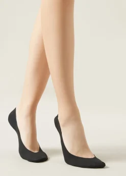 Women Calzedonia Women's Cotton Invisible Socks With Silicone Edge